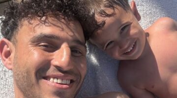 حمدي فتحي يشارك صورة مع نجله بأحدث ظهور.. شاهد