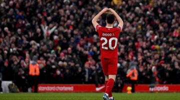 ليفربول يحجب الرقم 20 تخليداً لذكرى الراحل جوتا